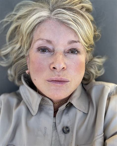 Martha Stewart is looking better than ever. On Tuesday, the lifestyle author posted a sultry selfie while she waded in her pool. Stewart, 78, had a frosty pink lipstick, shimmery eyeshadow and ...